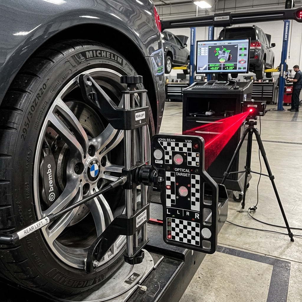 Equipamento de Alinhamento 3D a Laser